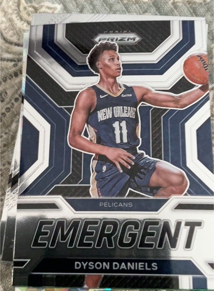 2022-23 Panini Prizm #4 Dyson Daniels Emergent — front