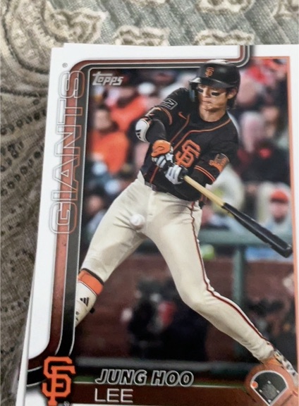 2025 Topps #277 Jung Hoo Lee — front