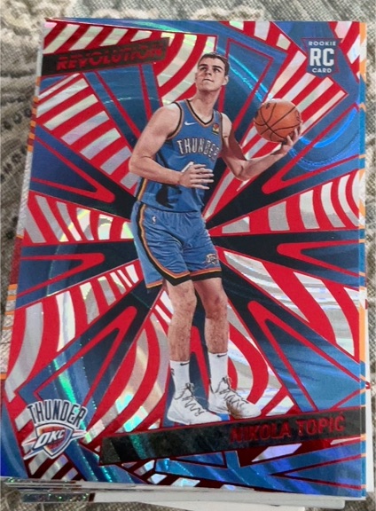 2024-25 Panini Revolution #133 Nikola Topic — front