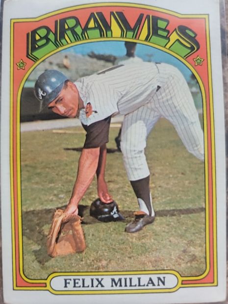 1972 Topps #540 Felix Millan — front