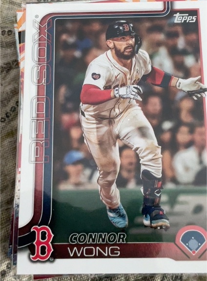 2025 Topps Series 1 #10 Connor Wong — front