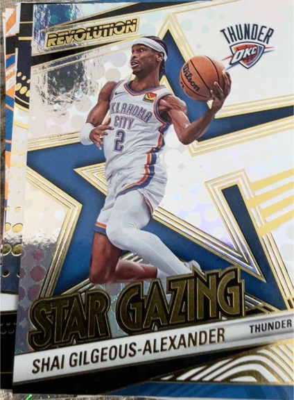 2024-25 Panini Revolution #5 Shai Gilgeous-Alexander Star Gazing — front