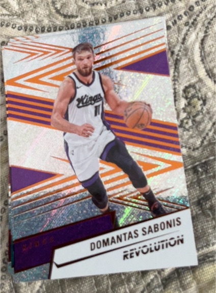 2024-25 Panini Revolution #49 Domantas Sabonis — front