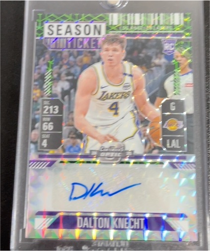 2024-25 Panini Mosaic #RST-KNE Dalton Knecht — front