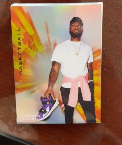 2021 Upper Deck Goodwin Champions Goudey #G50 LeBron James — front