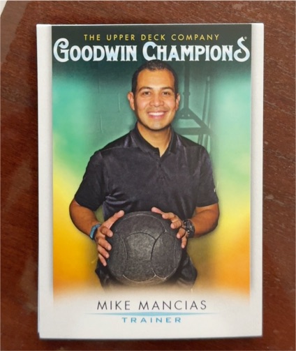 2021 Upper Deck Goodwin Champions #40 Mike Mancias — front