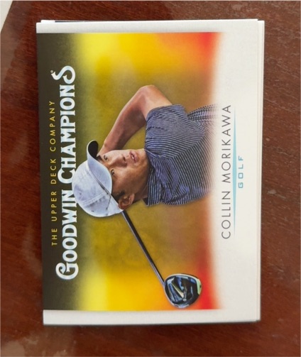 2021 Upper Deck Goodwin Champions #77 Collin Morikawa — front
