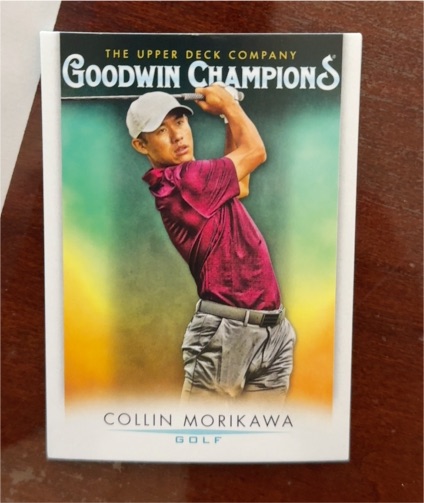 2021 Upper Deck Goodwin Champions #24 Collin Morikawa — front