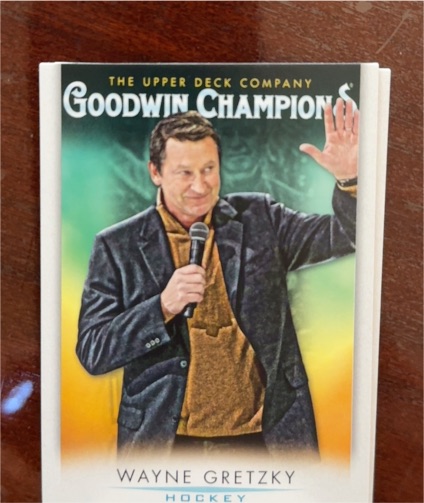2021 Upper Deck Goodwin Champions #20 Wayne Gretzky — front
