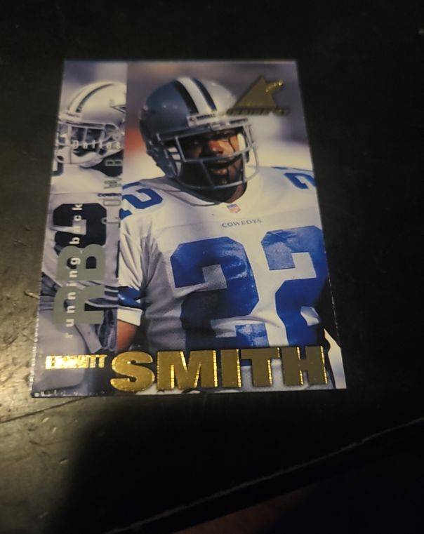 1997 Pinnacle Inside Football #6 Emmitt Smith — front