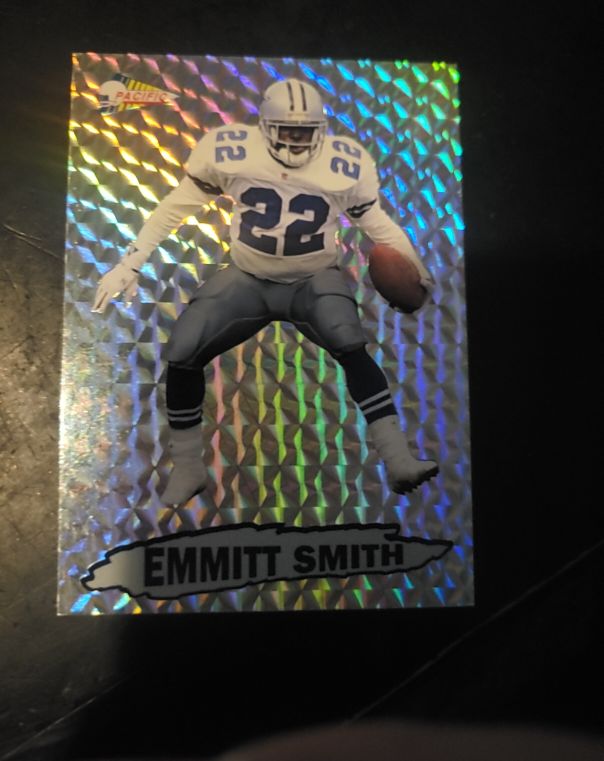 1992 Pacific Prism Limited Edition #6 Emmitt Smith — front
