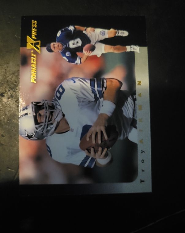 1997 Pinnacle X-Press #141 Troy Aikman — front
