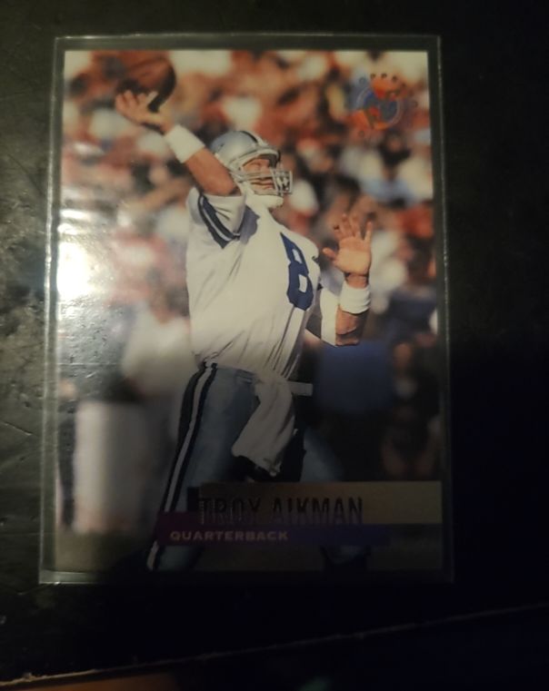 1995 Stadium Club #300 Troy Aikman — front