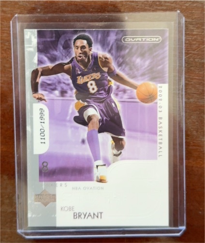 2002-03 Upper Deck Ovation #94 Kobe Bryant — front