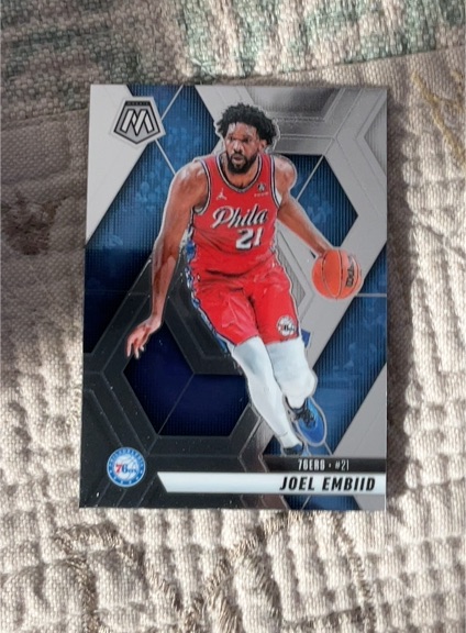 2024-25 Panini Mosaic #21 Joel Embiid — front