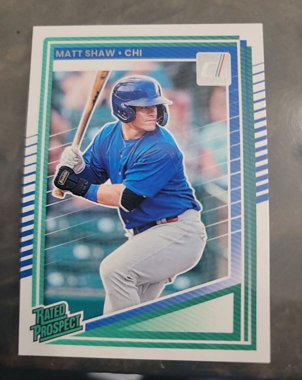 2025 Panini Donruss #143 Matt Shaw — front