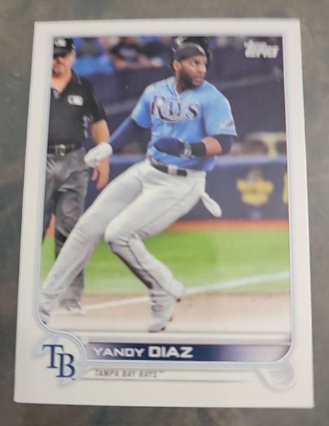 2022 Topps Series 2 #496 Yandy Diaz — front