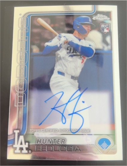 2025 Topps Chrome #RA-HF Hunter Feduccia — front