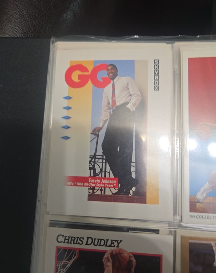 1991-92 Skybox #323 Magic Johnson GQ — front