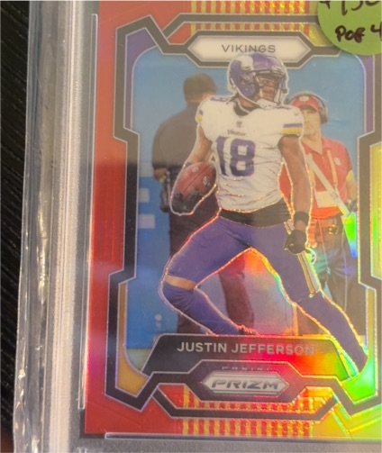 2023 Panini Prizm #195 Justin Jefferson — front