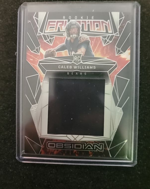 2024 Panini Obsidian Rookie Eruption Caleb Williams — front