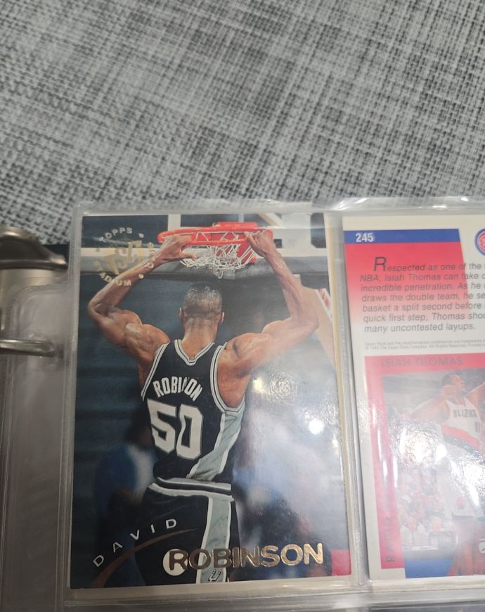 1999 Topps Stadium Club #245 David Robinson — front