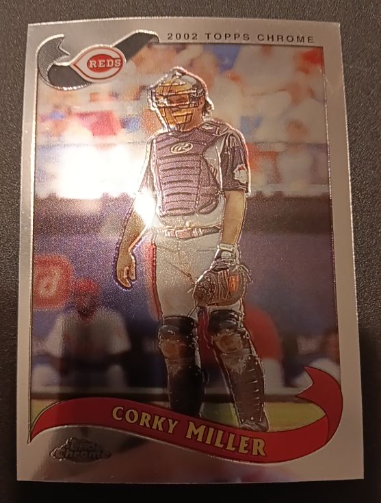 2002 Topps Chrome #T85 Corky Miller — front