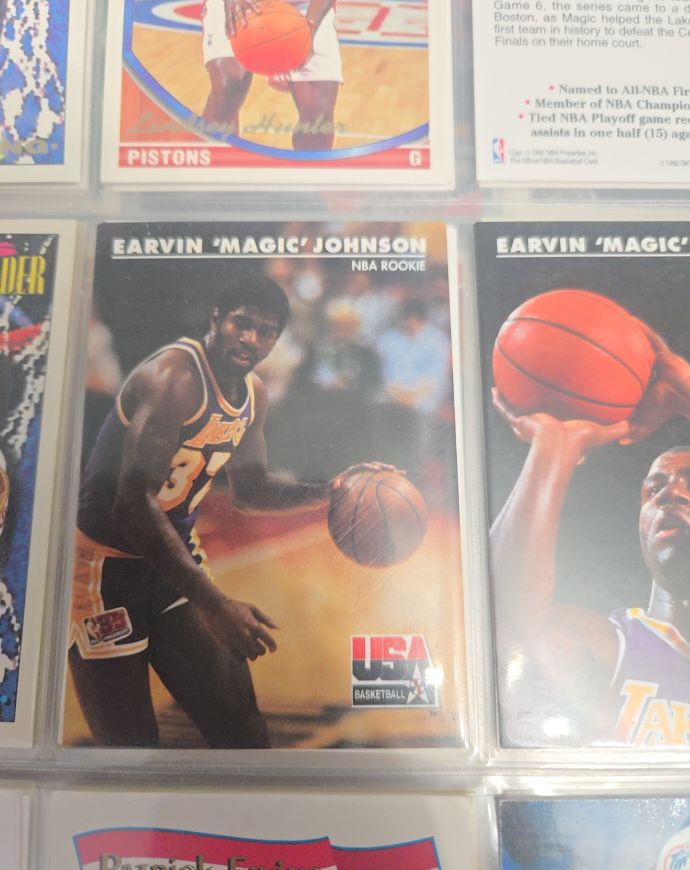 1992 SkyBox USA #29 Earvin 'Magic' Johnson — front