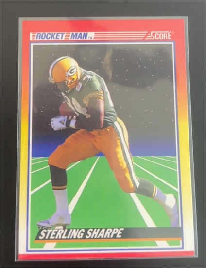 1990 Score #560 Sterling Sharpe — front