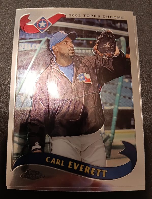 2002 Topps Chrome Traded #T79 Carl Everett — front