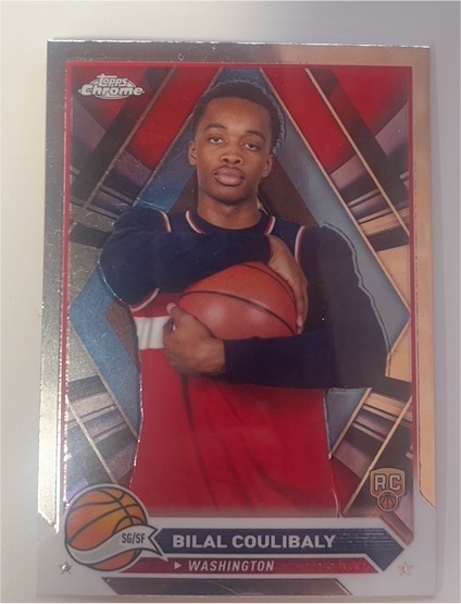 2023-24 Topps Chrome #171 Bilal Coulibaly RC — front