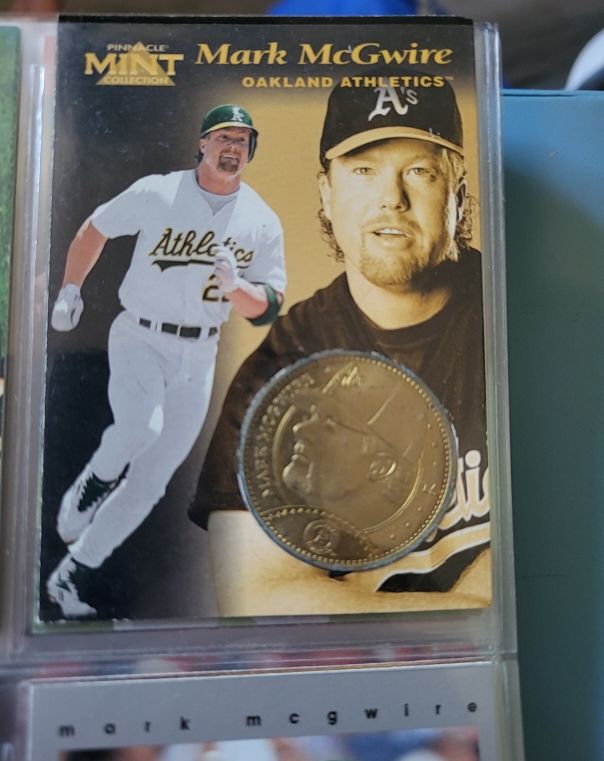 1997 Pinnacle Mint Collection #15 Mark McGwire — front