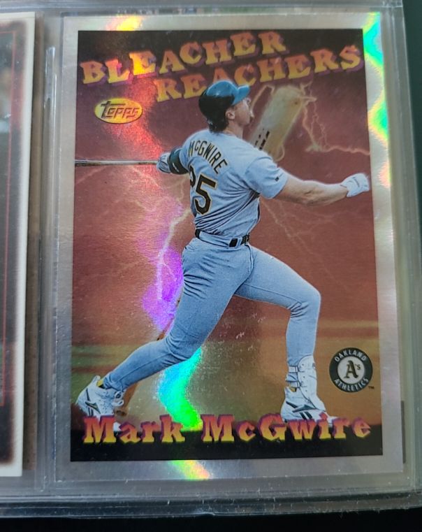 1997 Topps Bleacher Reachers #SB6 Mark McGwire — front