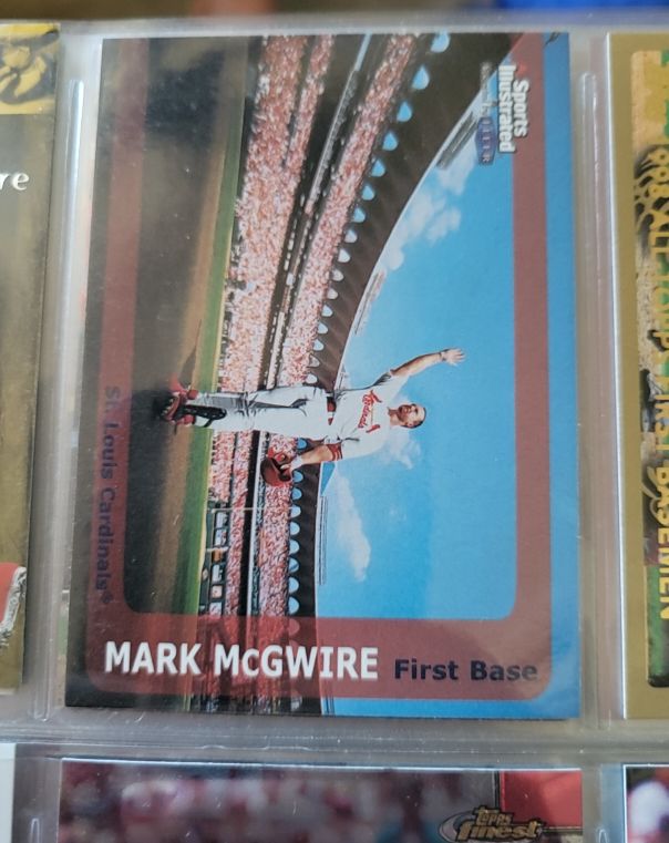 1999 Sports Illustrated #123 Mark McGwire — front