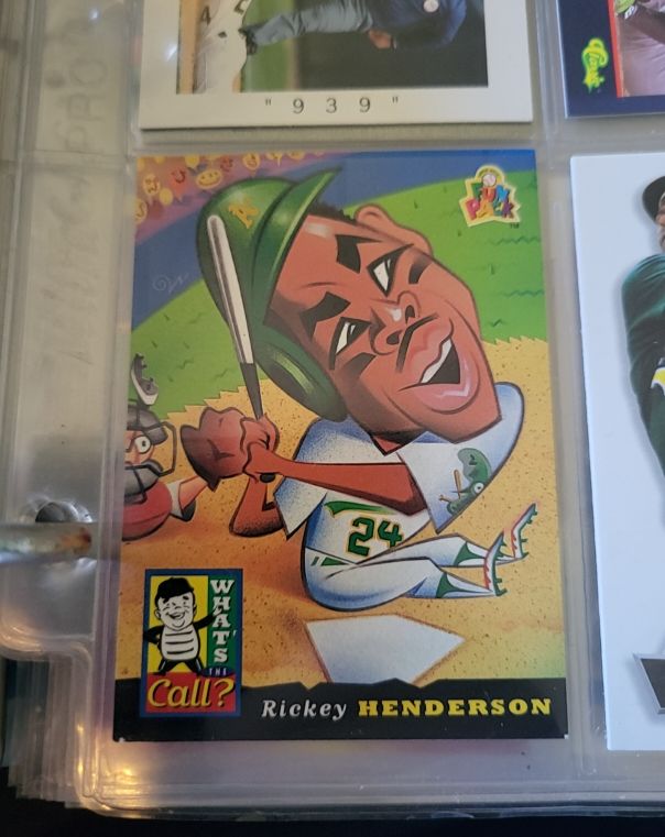 1994 Upper Deck Fun Pack #213 Rickey Henderson — front