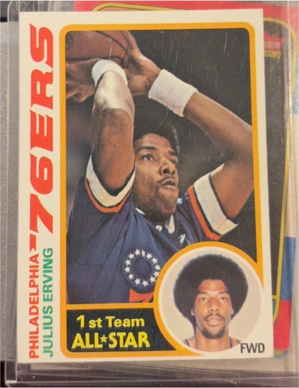 1978-79 Topps #130 Julius Erving — front