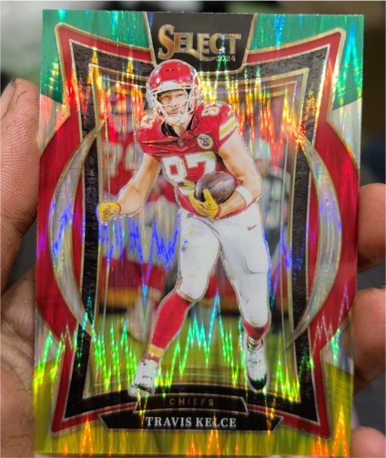 2024 Panini Select #97 Travis Kelce — front