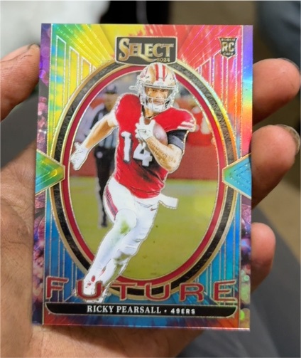 2024 Panini Select #21 Ricky Pearsall Future Rookie Card — front