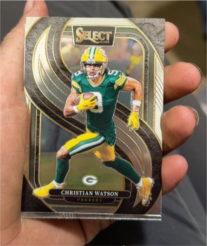 2024 Panini Select #138 Christian Watson — front