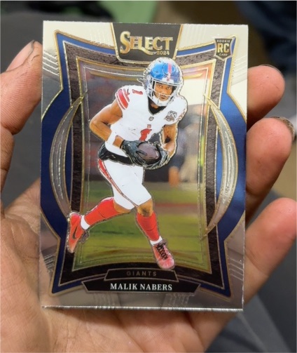 2024 Panini Select #29 Malik Nabers — front