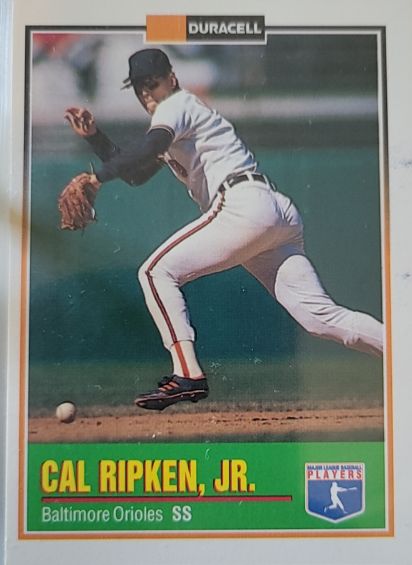 1993 Duracell Power Players II #1 Cal Ripken Jr. — front