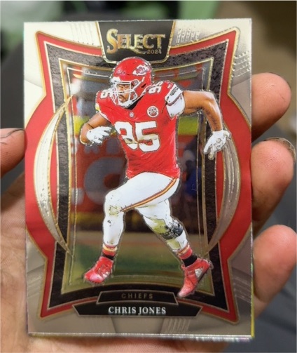 2024 Panini Select Concourse #19 Chris Jones — front