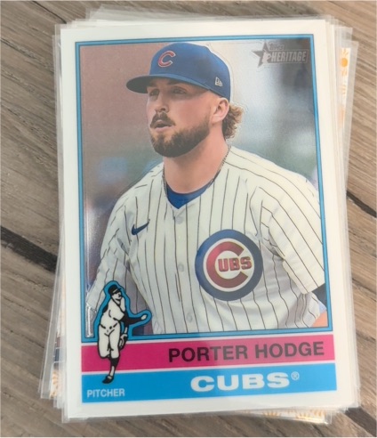 2025 Topps Heritage #184 Porter Hodge — front