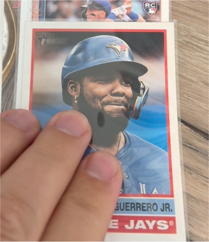 2025 Topps Heritage Vladimir Guerrero Jr. Toronto Blue Jays — front