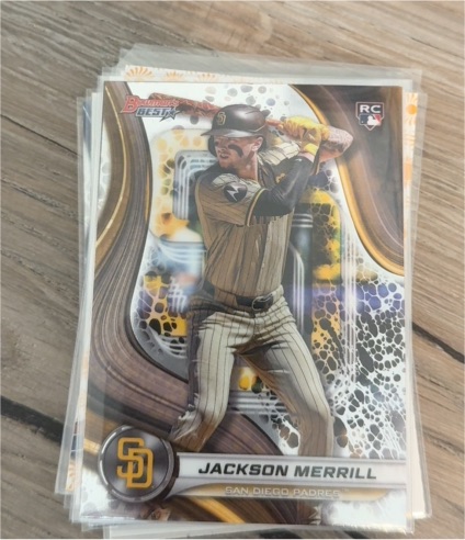 2024 Bowman's Best #56 Jackson Merrill — front