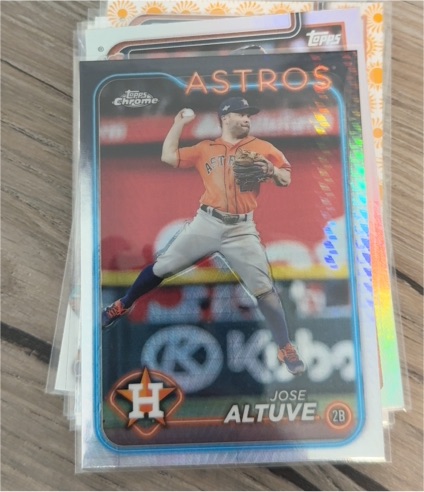 2024 Topps Chrome #58 Jose Altuve — front