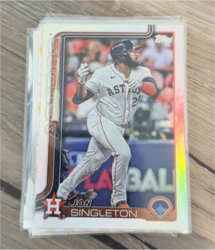 2025 Topps #462 Jon Singleton — front