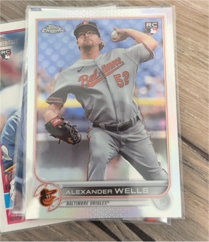 2022 Topps Chrome #49 Alexander Wells — front