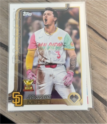 2025 Topps Series 1 #125 Jackson Merrill — front