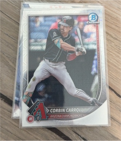 2025 Bowman Chrome #96 Corbin Carroll — front